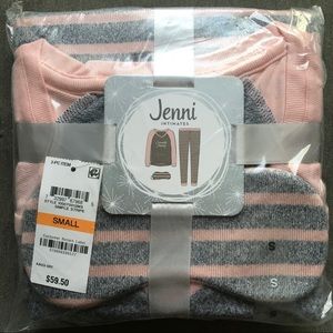 Pink Striped Sleepwear Pajamas Set